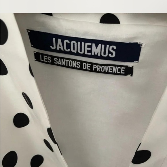 JACQUEMUS Polka Dot Blouse Size FR 36 US 4